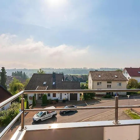 Panoramablick Mit Balkon Braunlage