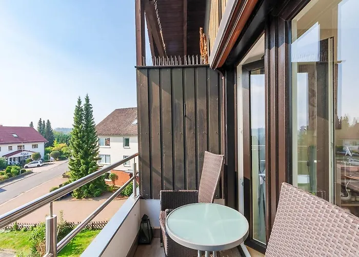 Panoramablick Mit Balkon Apartment