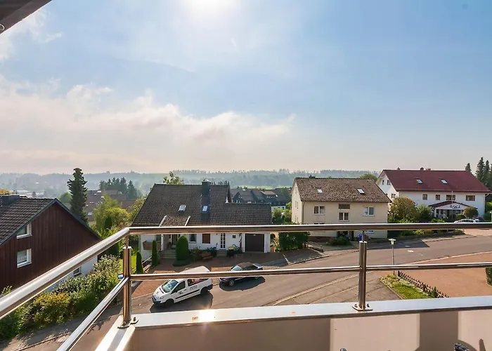 Panoramablick Mit Balkon Braunlage