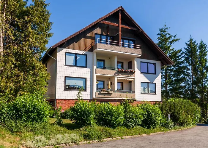 Panoramablick Mit Balkon